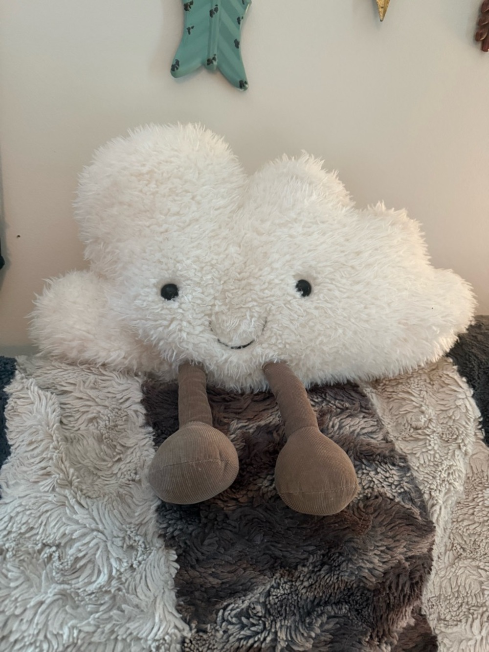 RARE and HTF...RETIRED...Jellycat huge cloud